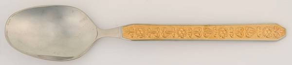 Gold Esperanza (Stainless) Five O'Clock Teaspoon