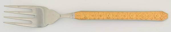 Gold Esperanza (Stainless) Individual Solid Fish Fork
