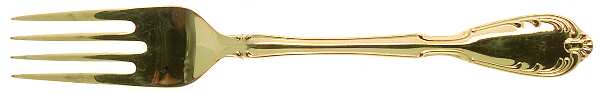 Golden Serenade (Gold Electroplate) Individual Salad Fork