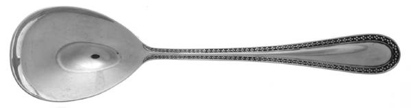 Marquise (Silverplate) Solid Serving Spoon
