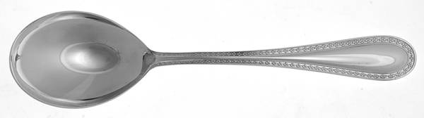 Marquise (Silverplate) Round Bowl Soup Spoon (Gumbo)