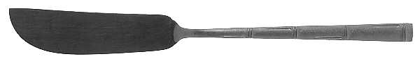 Oriental Melody (Stainless) Master Butter Spreader, Solid Piece