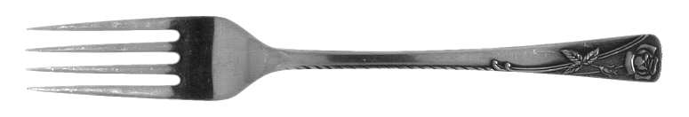 Rosetta (Stainless) Fork by Noritake Silver