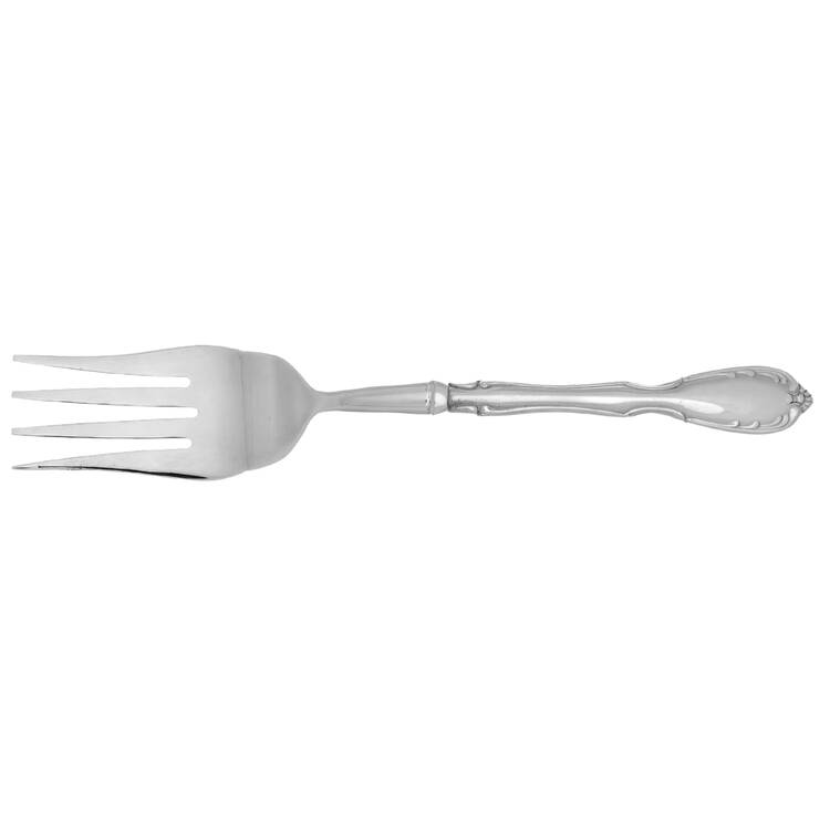 Serenade (Stainless) Cold Meat Fork Large, Stainless Tines HC
