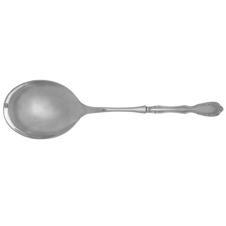 Serenade (Stainless) Casserole Spoon with Smooth Stainless Bowl HC