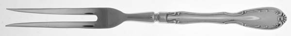 Serenade (Silverplate) Large Stainless-Prong Roast Carving Fork
