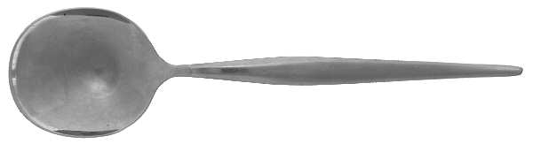 Simplicity (Stainless) Round Bowl Soup Spoon (Gumbo)