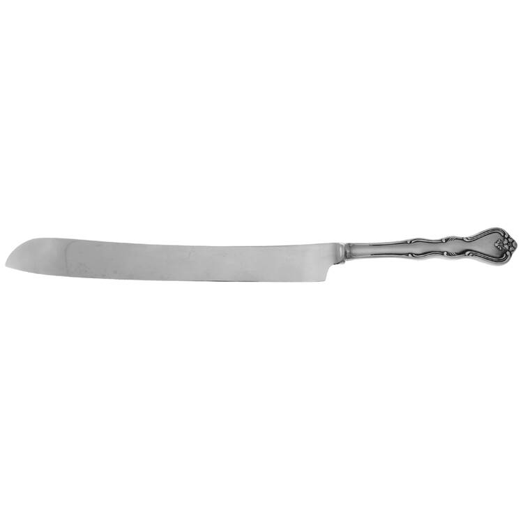 Sylvia (Stainless) Wedding Cake Knife with Stainless Blade HC