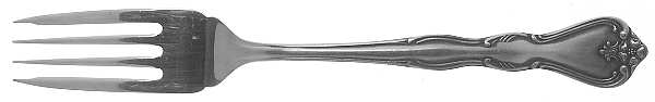 Sylvia (Stainless) Individual Solid Fish Fork