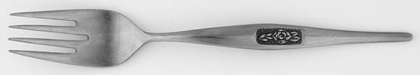 Black Rose (Stainless) Individual Salad Fork