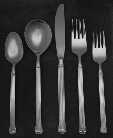 Doric (Stainless) 5 Piece Place Setting