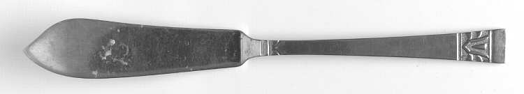 Doric (Stainless) Flat Handle Master Butter Knife