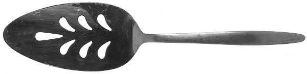 Drama (Stainless) Pierced All Stainless Pie Server