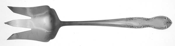 Elizabethan II (Stainless) Oversize Solid Salad Servng Fork