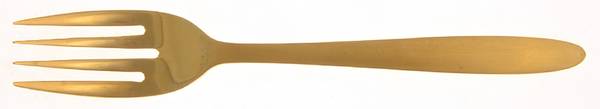 Golden Drama (Gold Electroplate) Individual Salad Fork