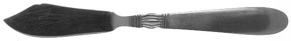 Karen (Stainless) Flat Handle Master Butter Knife