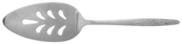 Lady Charming (Stainless) Pierced All Stainless Pie Server