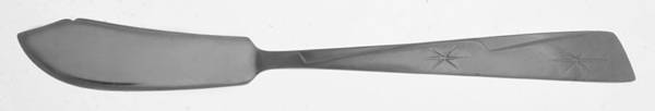 Meteor (Stainless) Flat Handle Master Butter Knife
