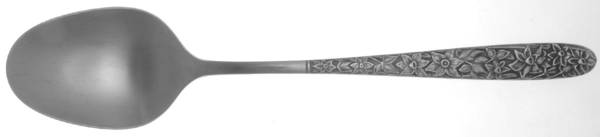 Narcissus (Stainless) Solid Salad Serving Spoon