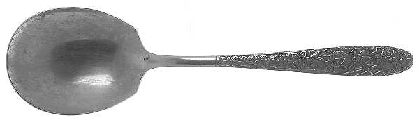 Narcissus (Stainless) Solid Smooth Casserole Spoon