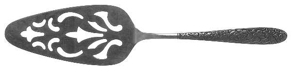 Narcissus (Stainless) Pierced All Stainless Pie Server