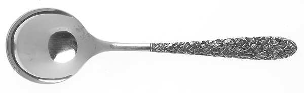 Narcissus (Stainless) Round Bowl Soup Spoon (Cream Soup)