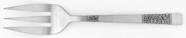 NSS69 (STAINLESS) Medium Solid Cold Meat Serving Fork