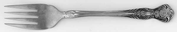 Rose Portrait (Stainless) Individual Salad Fork