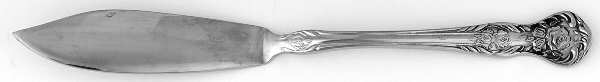 Rose Portrait (Stainless) Flat Handle Master Butter Knife