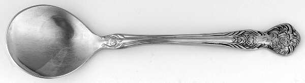 Rose Portrait (Stainless) Round Bowl Soup Spoon (Gumbo)