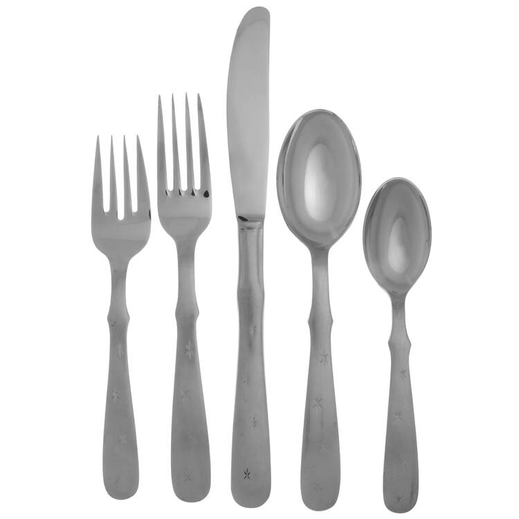 Star Sapphire (Stainless) 40 Piece Estate Set