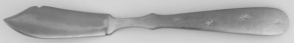 Star Sapphire (Stainless) Flat Handle Master Butter Knife