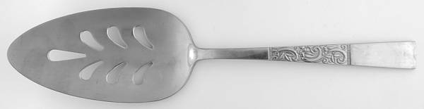 Valencia (Stainless) Pierced All Stainless Pie Server
