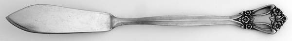 Biarritz (Stainless) Flat Handle Master Butter Knife