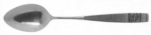 Black Rose (Stainless) Place/Oval Soup Spoon