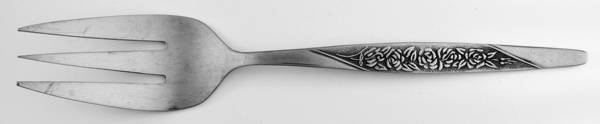 Caress (Stainless) Medium Solid Cold Meat Serving Fork