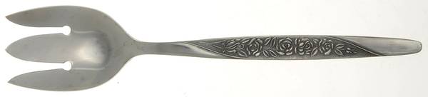 Caress (Stainless) Solid Salad Serving Fork