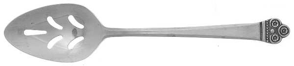 Costa Mesa (Stainless) Pierced Tablespoon (Serving Spoon)