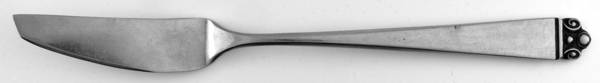 Crown Point (Stainless) Flat Handle Master Butter Knife