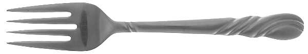 French Twist (Stainless) Individual Salad Fork