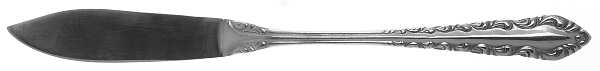 Illusion (Stainless) Flat Handle Master Butter Knife