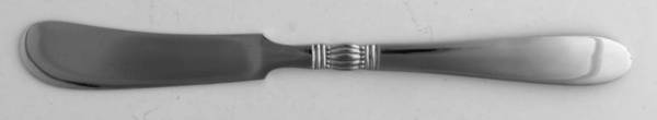 Karen (Stainless) Flat Handle Butter Spreader