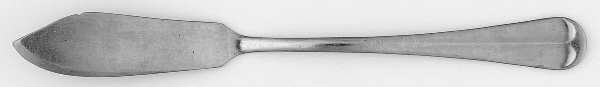 Larchmont (Stainless) Flat Handle Master Butter Knife