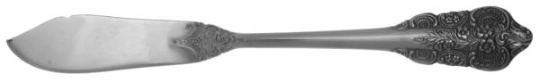 Lady Theresa (Stainless) Flat Handle Master Butter Knife