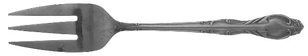 Medford (Stainless) Medium Solid Cold Meat Serving Fork