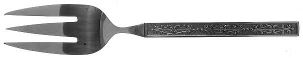 Miranda (Stainless) Medium Solid Cold Meat Serving Fork