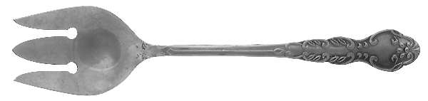 Nancy (Stainless) Medium Solid Cold Meat Serving Fork