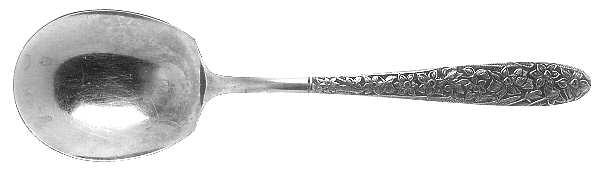 Narcissus (Stainless) Solid Smooth Casserole Spoon
