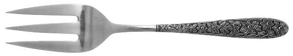Narcissus (Stainless) Medium Solid Cold Meat Serving Fork