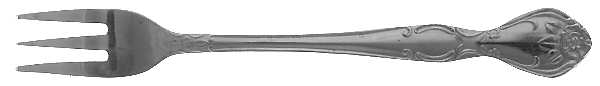 Norma (Stainless) Cocktail/Seafood Fork